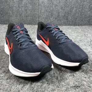 Nike Downshifter 11 Mens 9.5 Blue Red Running Sneakers CW3411-400